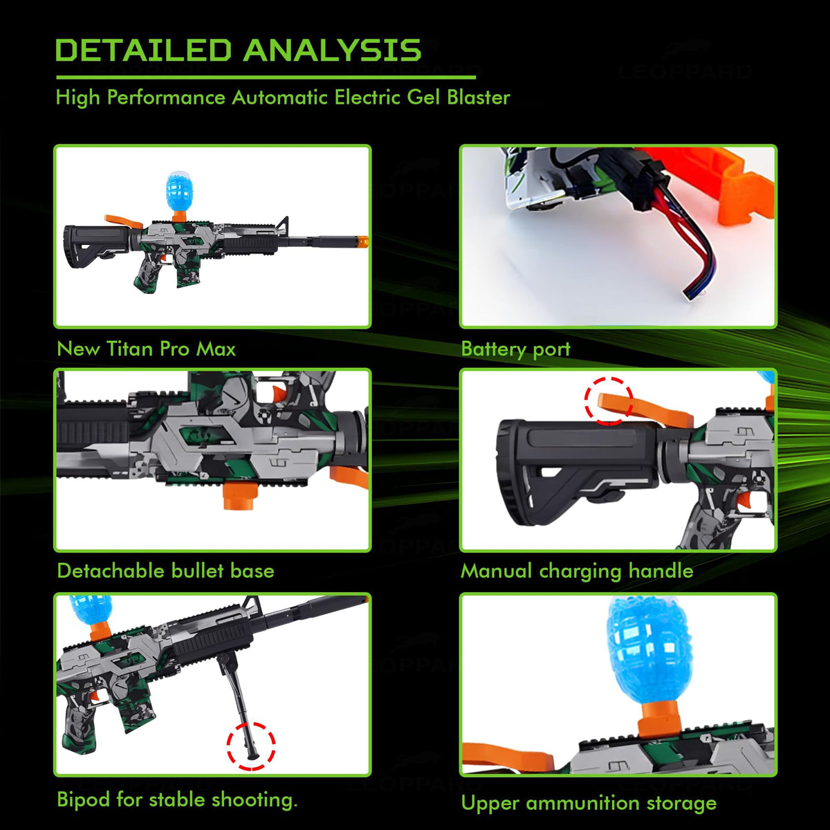 T.O.T GEL BLASTER - FURY STRIKER PRO
