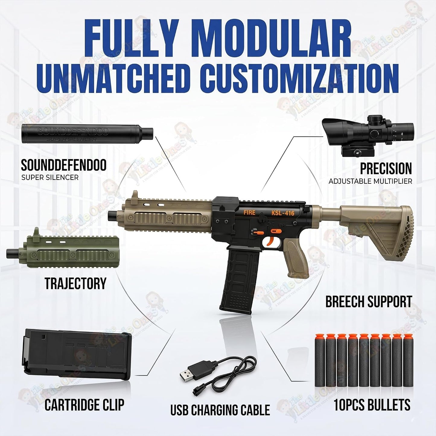 T.O.T DART BLASTER - KSL 146 FULLY AUTOMATIC