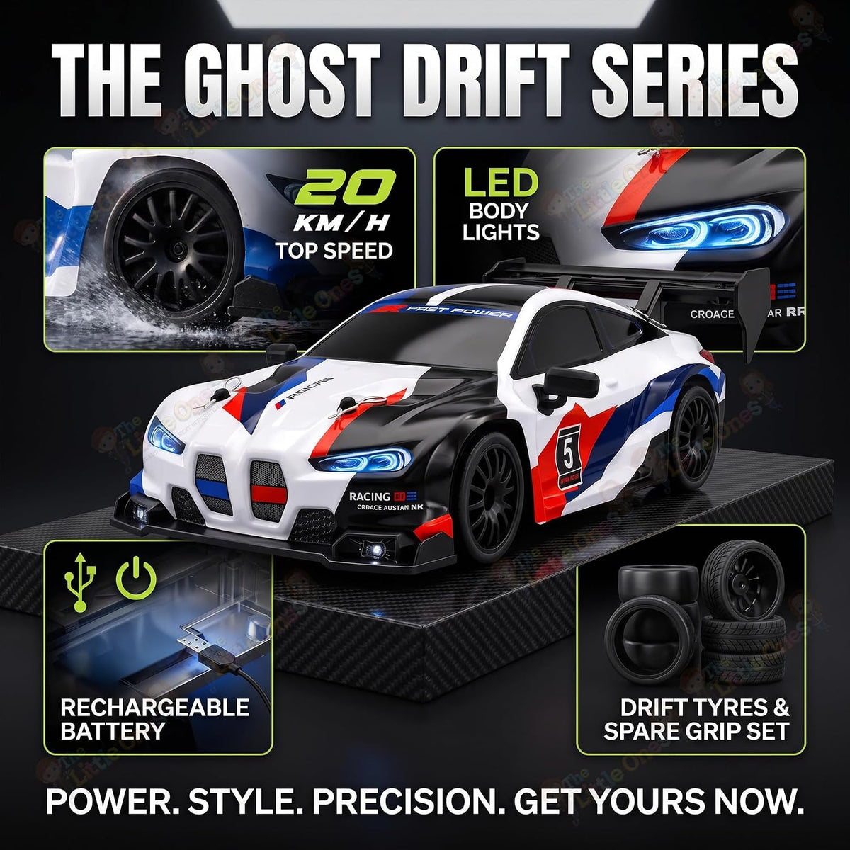 T.O.T 1:24 RC DRIFT CAR - STORM X