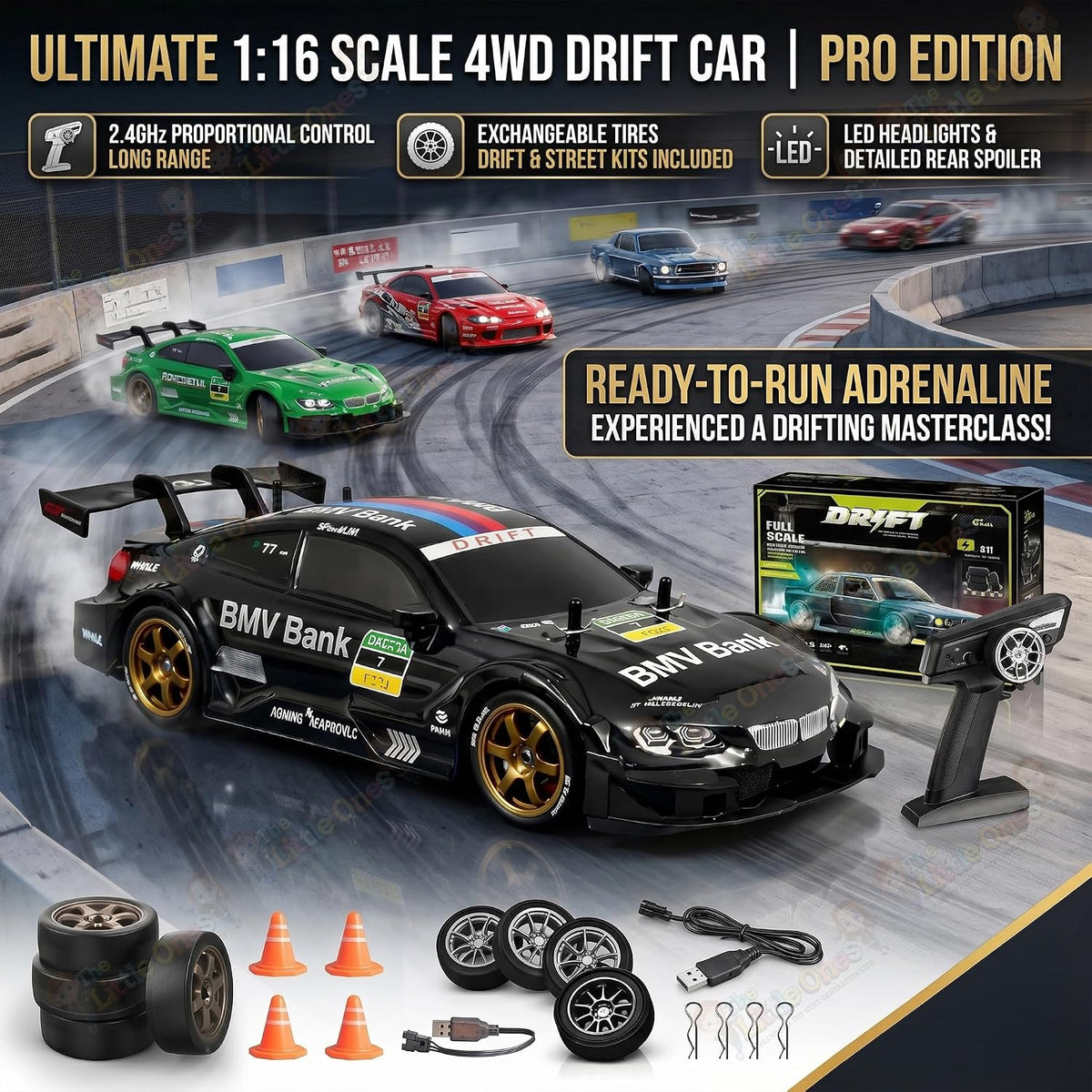 T.O.T 1:16 RC DRIFT CAR - HAWK X DRIFT