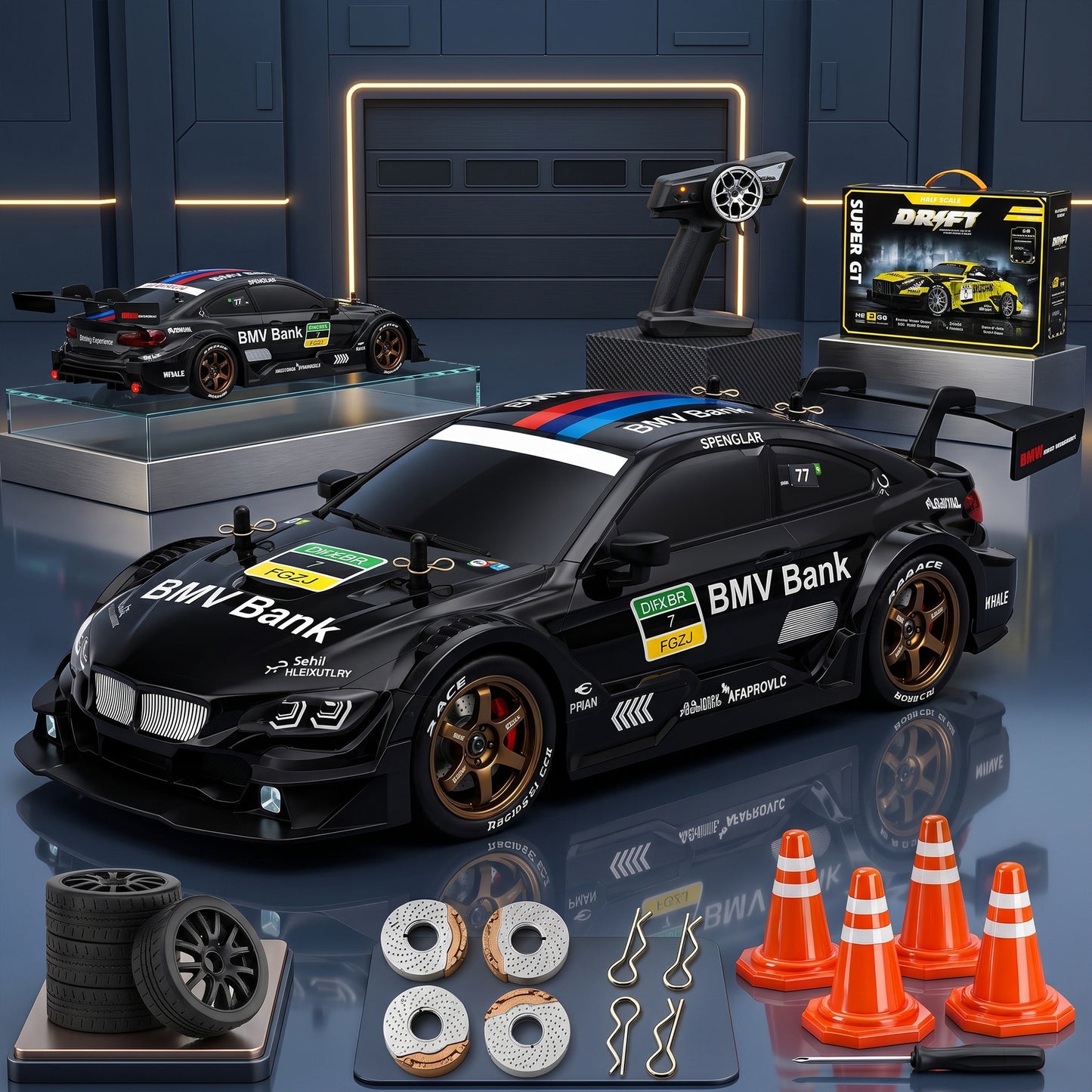 T.O.T 1:16 RC DRIFT CAR - HAWK X DRIFT