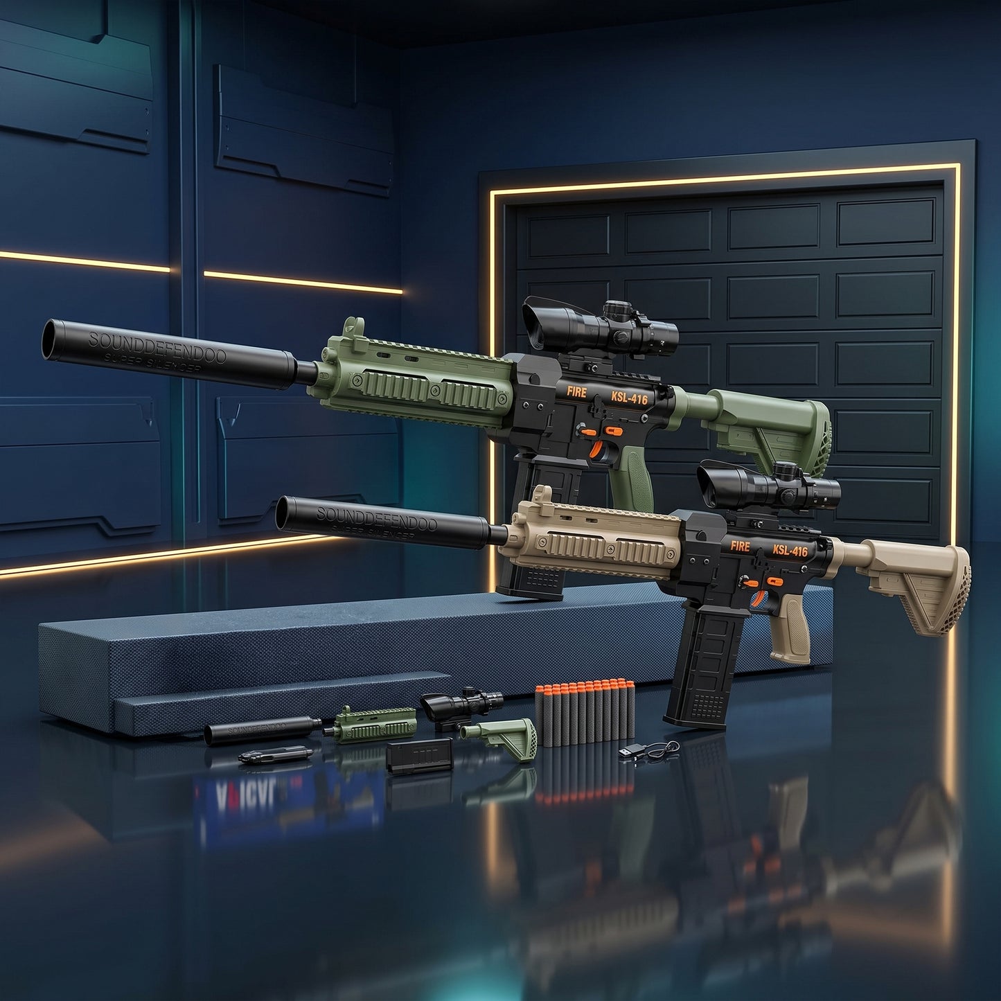 T.O.T DART BLASTER - KSL 146 FULLY AUTOMATIC
