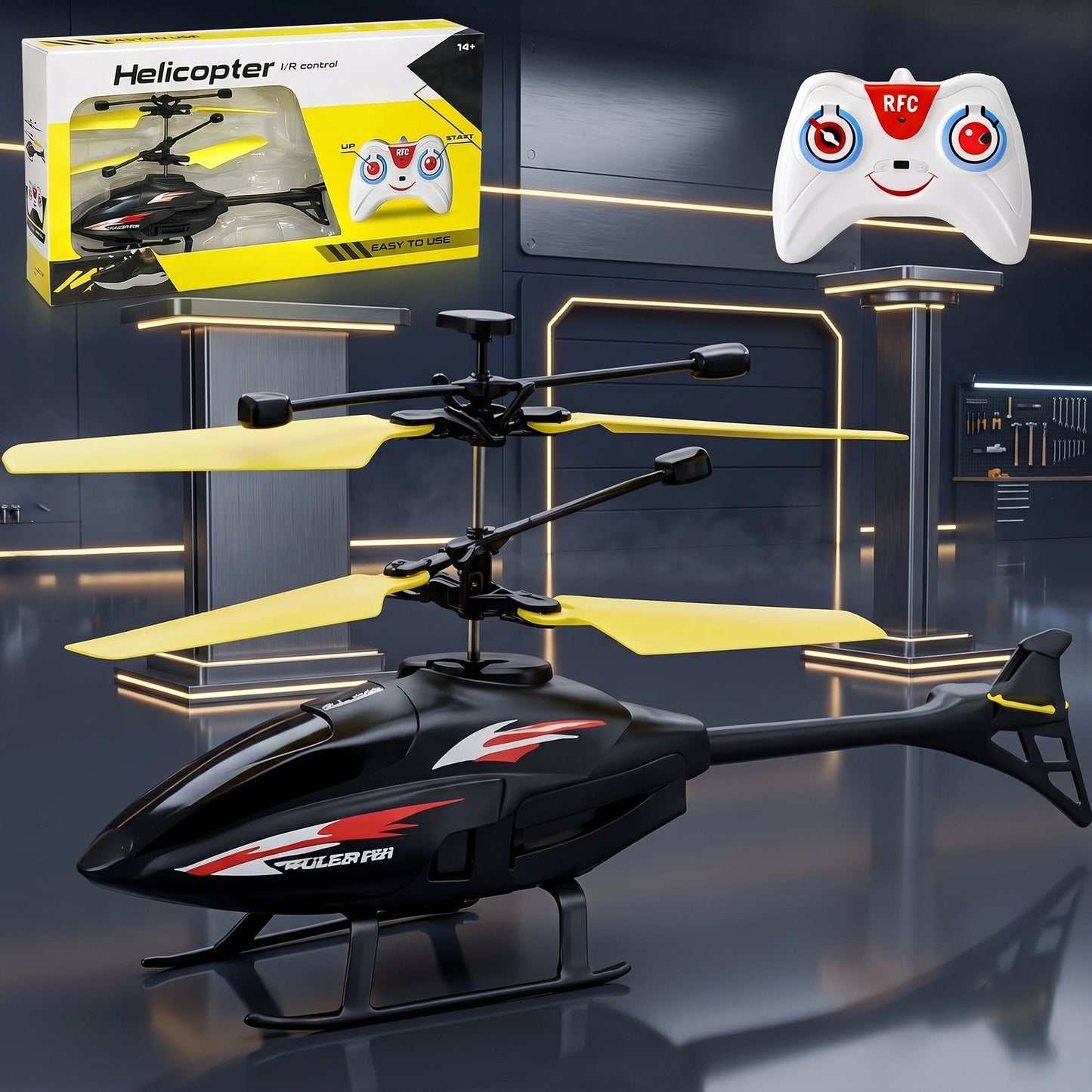 T.O.T RC HELICOPTER - SKYGO 9.0