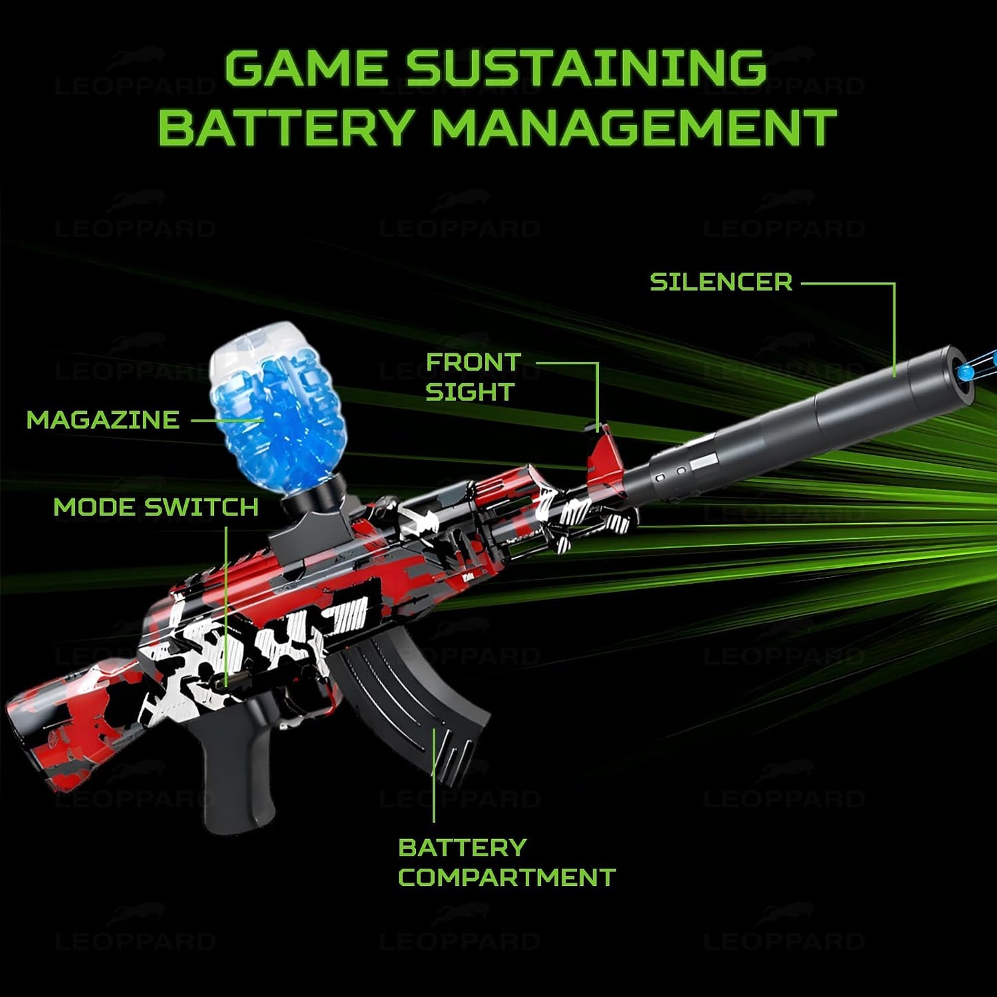 T.O.T GEL BLASTER - FURY STRIKER