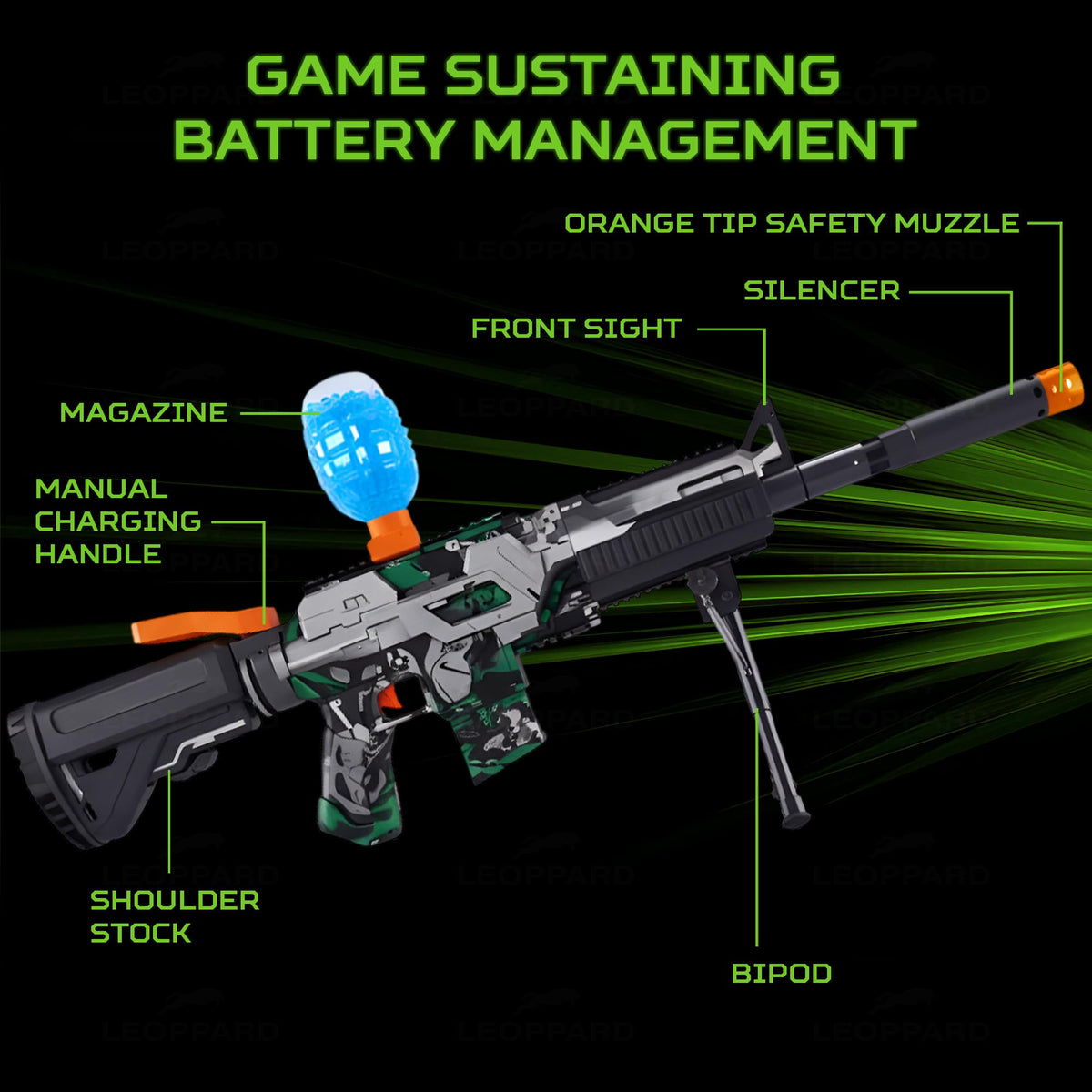 T.O.T GEL BLASTER - FURY STRIKER PRO