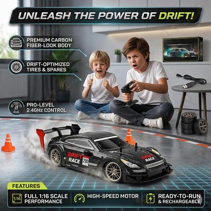 T.O.T 1:16 RC DRIFT CAR - VORTEX DRIFTER