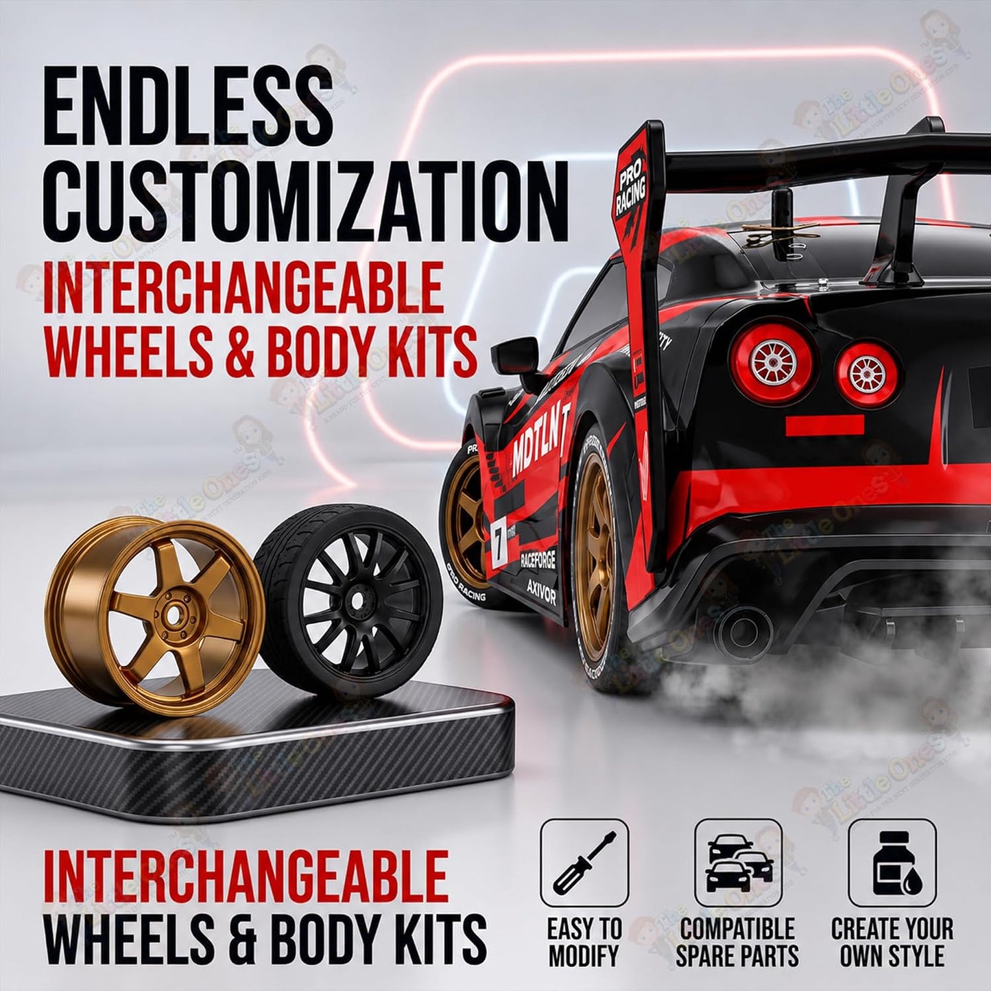 T.O.T 1:16 RC DRIFT CAR - TURBO DRIFT