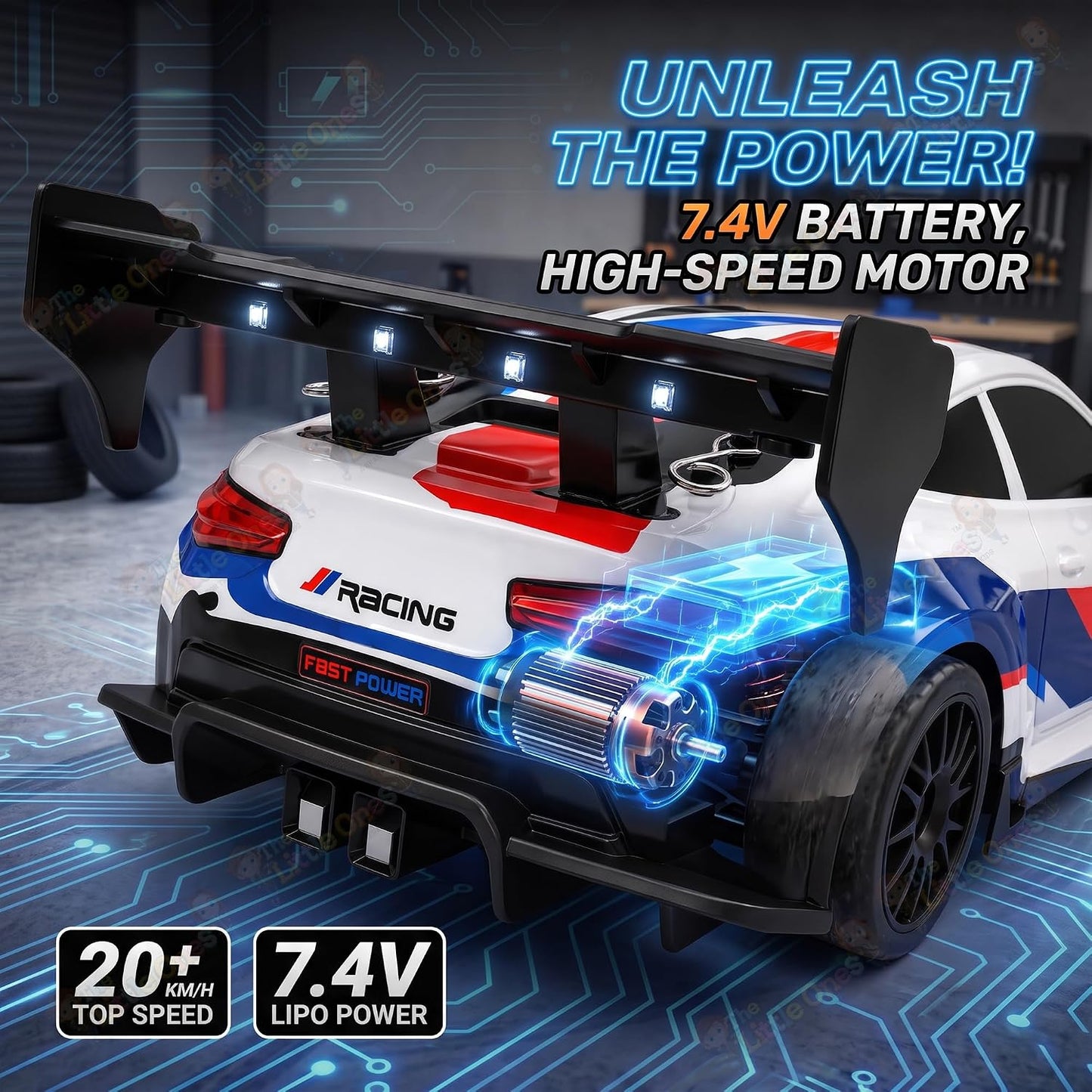 T.O.T 1:24 RC DRIFT CAR - STORM X