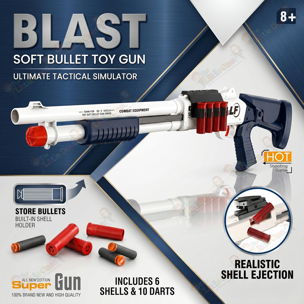 T.O.T DART BLASTER - BLAZE SHOT