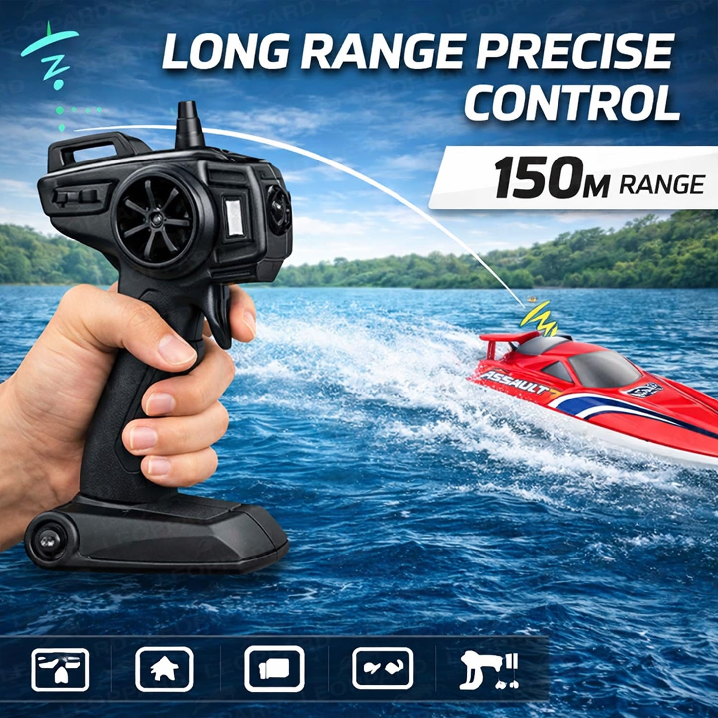 T.O.T RC BOAT - SEA WIPER PRO