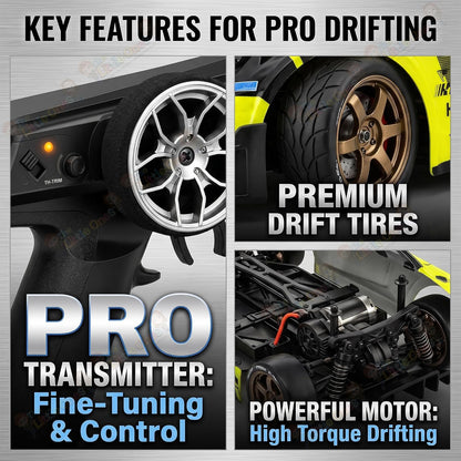 T.O.T 1:16 RC DRIFT CAR - HYPER DRIFT