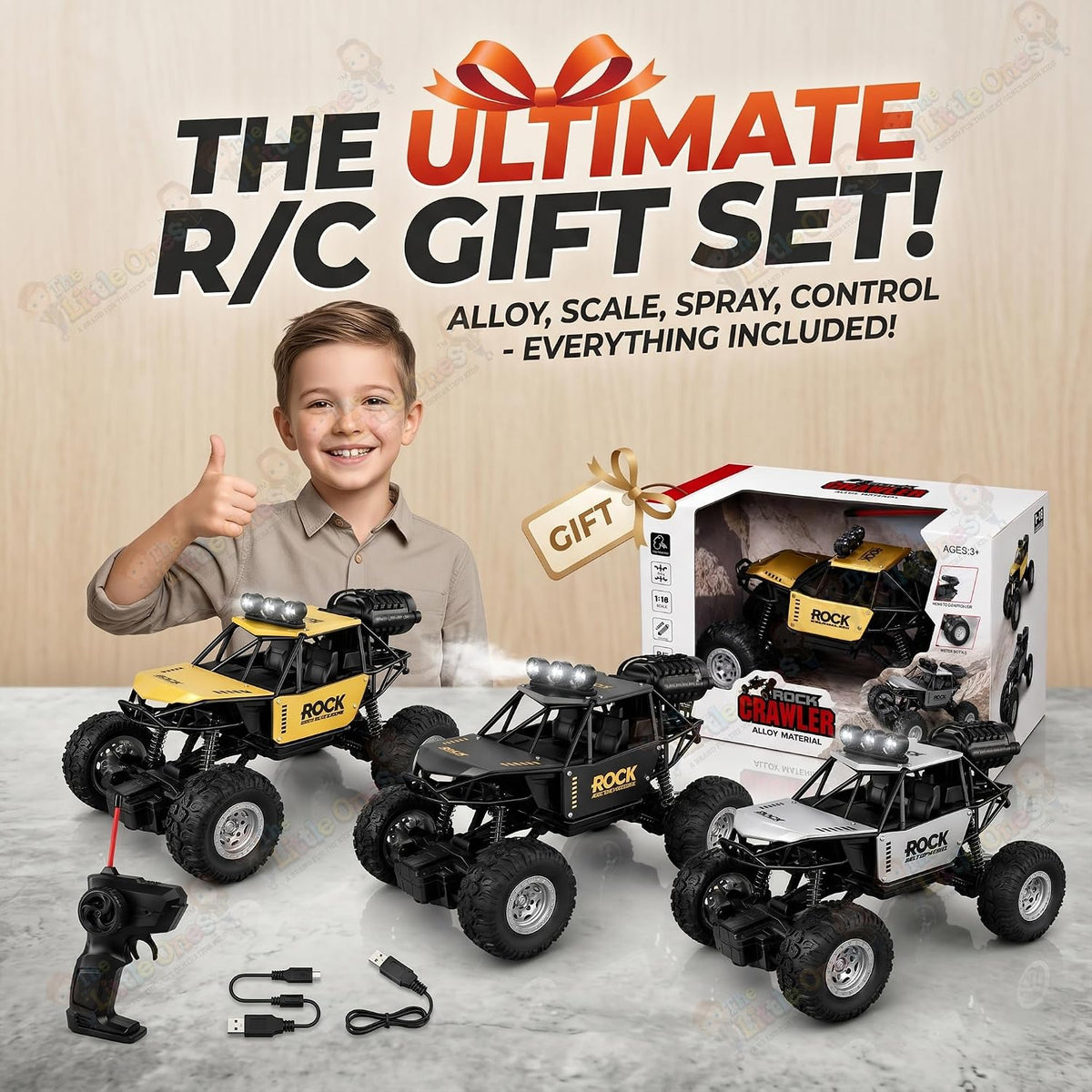 T.O.T RC OFF ROAD CRAWLER - MUDRAGE CRAWLER