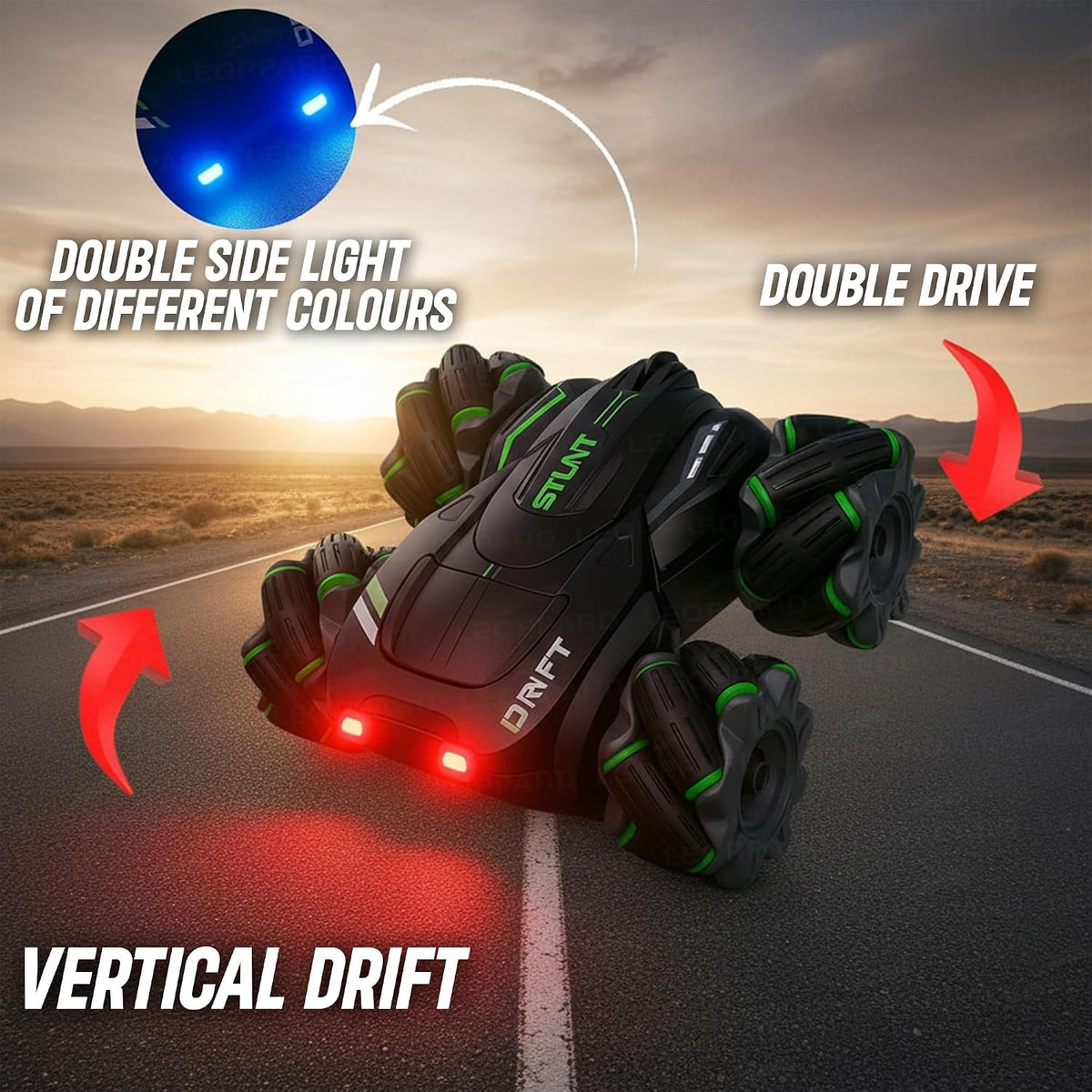 T.O.T RC 4x4 OFF ROAD RC CAR - THUNDER DRIVEX