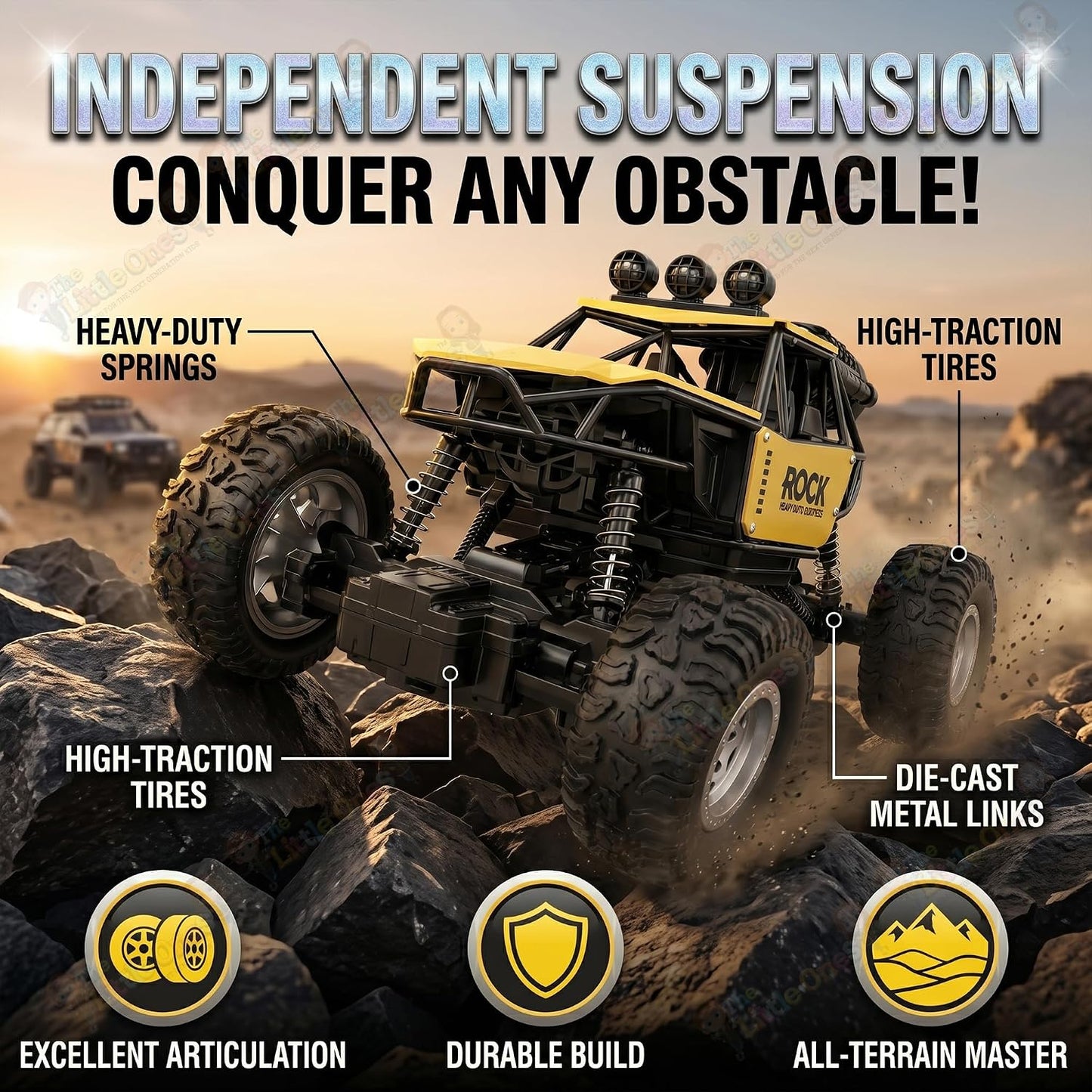 T.O.T RC OFF ROAD CRAWLER - MUDRAGE CRAWLER