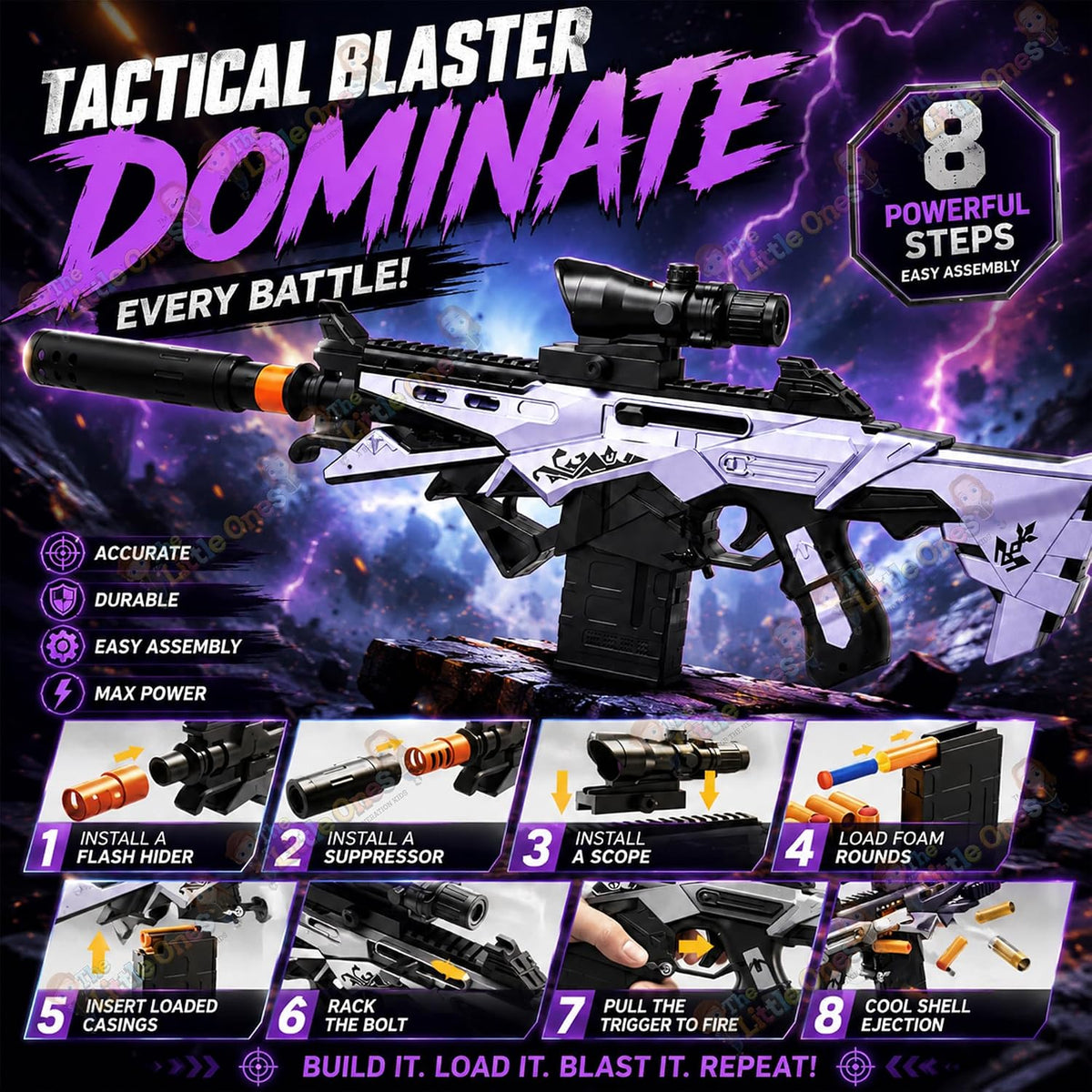 T.O.T DART BLASTER - SHADOW STRIKE