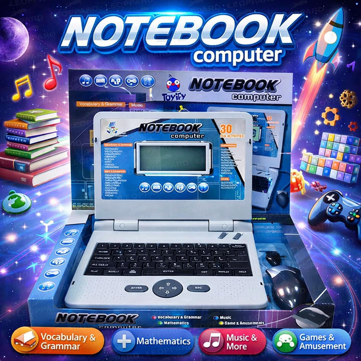 T.O.T EDUCATIONAL TOY - KIDS LAPTOP