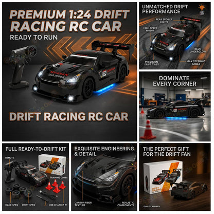 T.O.T 1:24 RC DRIFT CAR - SHADOW DRIFT