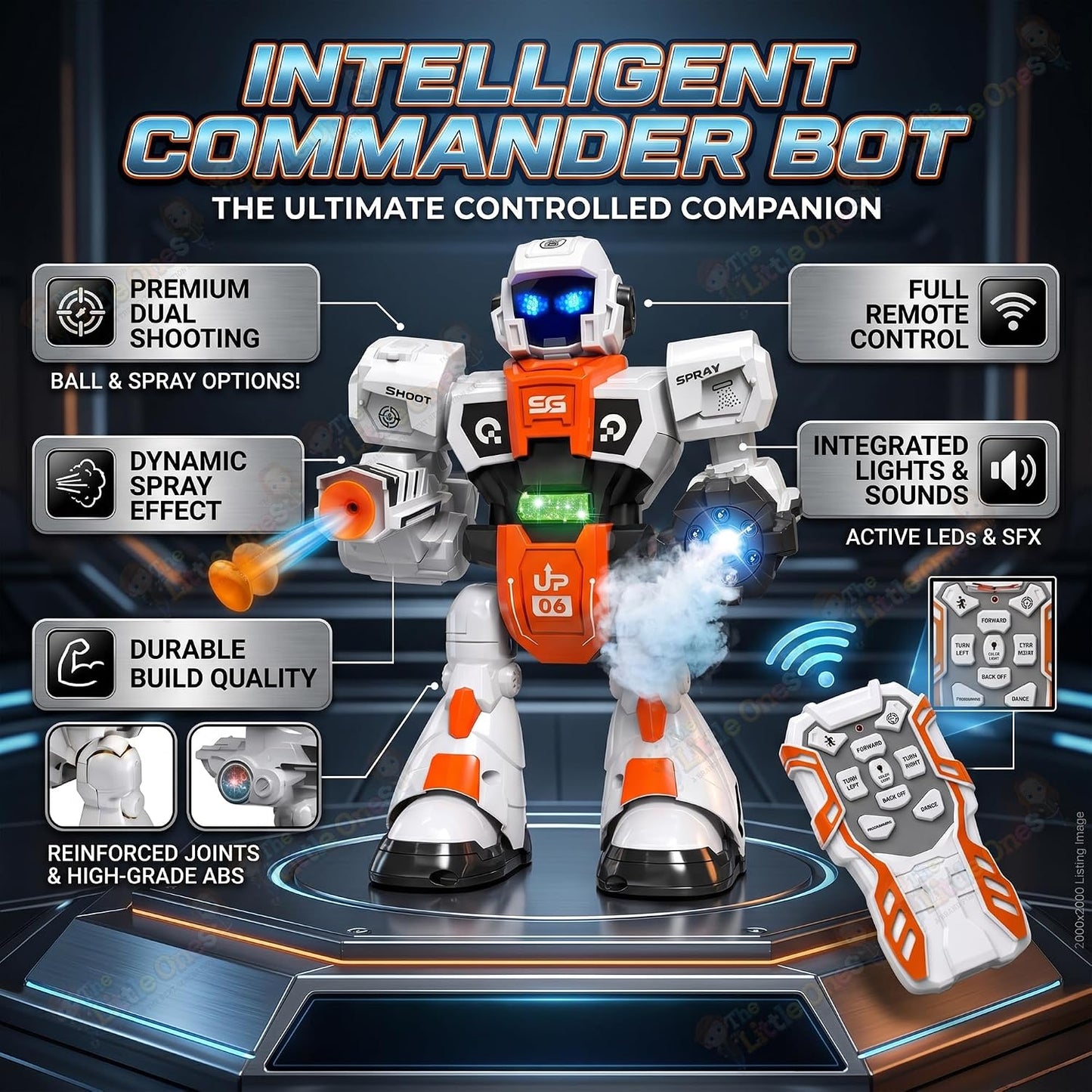 T.O.T RC ROBOT - TECHBOT X