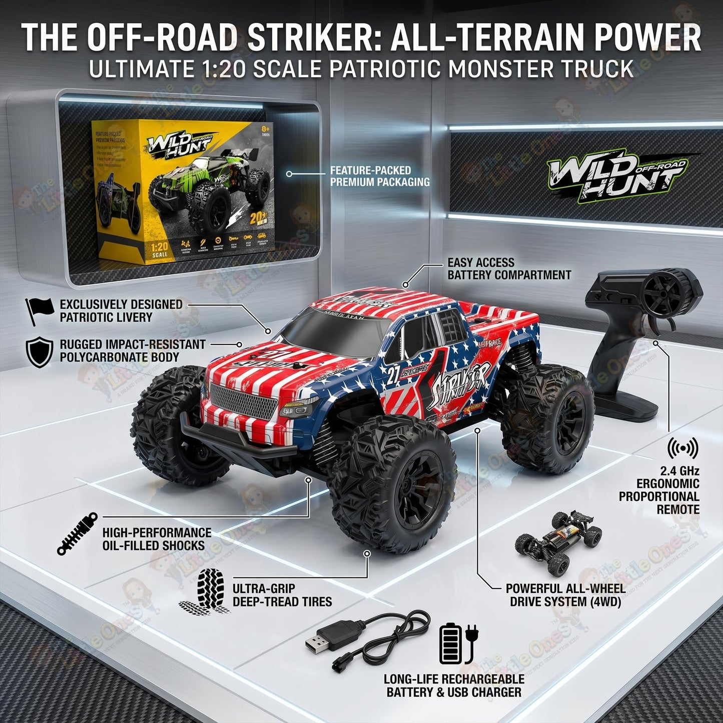 T.O.T 1:16 RC OFF ROAD DRIFT CAR - WILD X RC