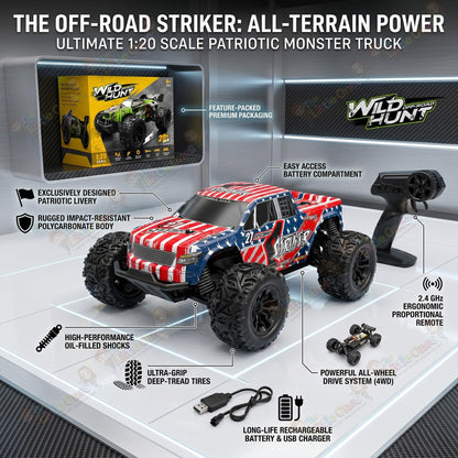 T.O.T 1:16 RC OFF ROAD DRIFT CAR - WILD X RC