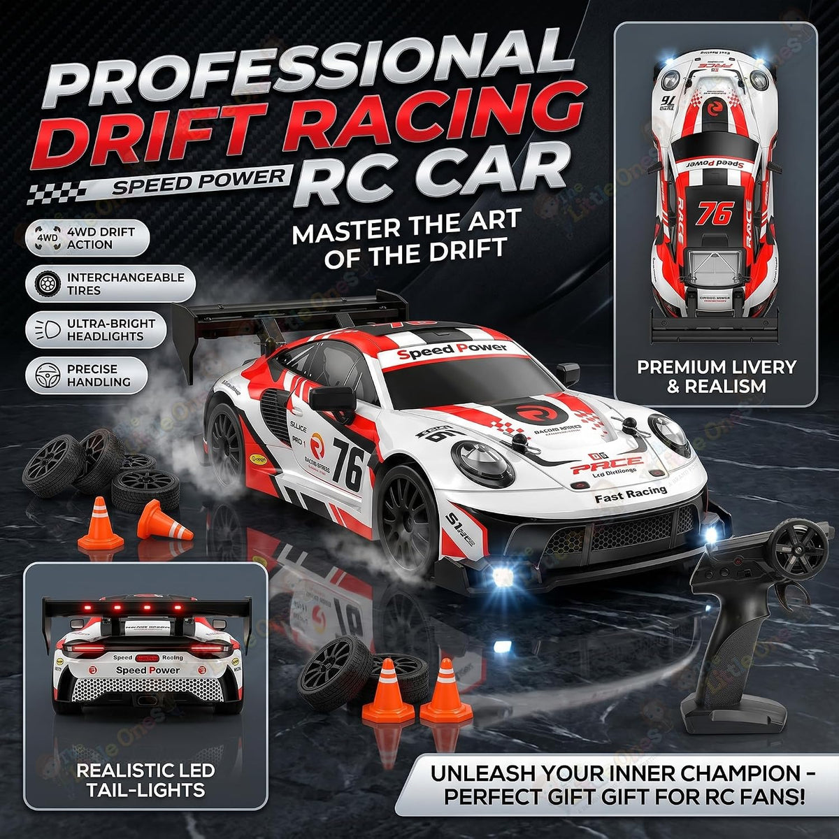 T.O.T 1:24 RC DRIFT CAR - APEX RACER