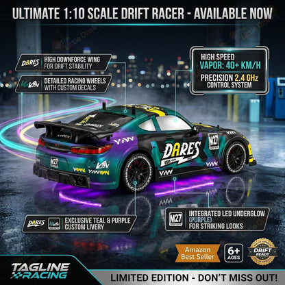T.O.T 1:16 RC DRIFT CAR - LIGHTSTORM DRIFT