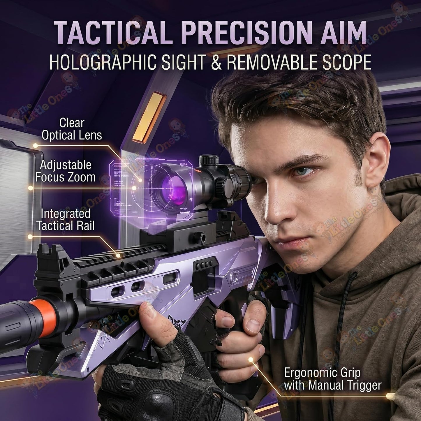 T.O.T DART BLASTER - SHADOW STRIKE