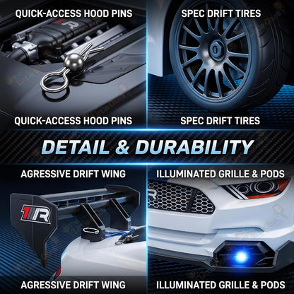 T.O.T 1:24 RC DRIFT CAR - DRIFTER X