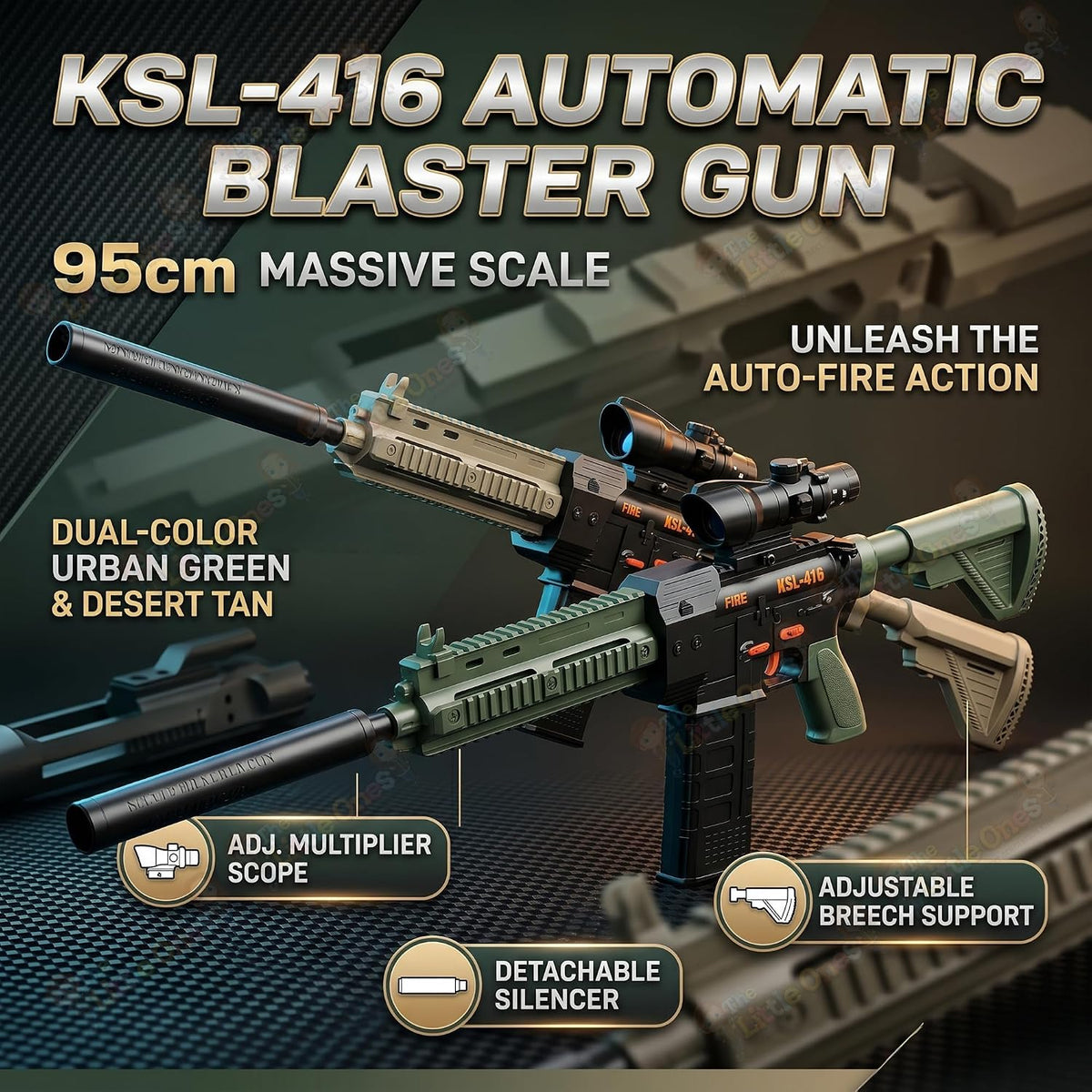T.O.T DART BLASTER - KSL 146 FULLY AUTOMATIC
