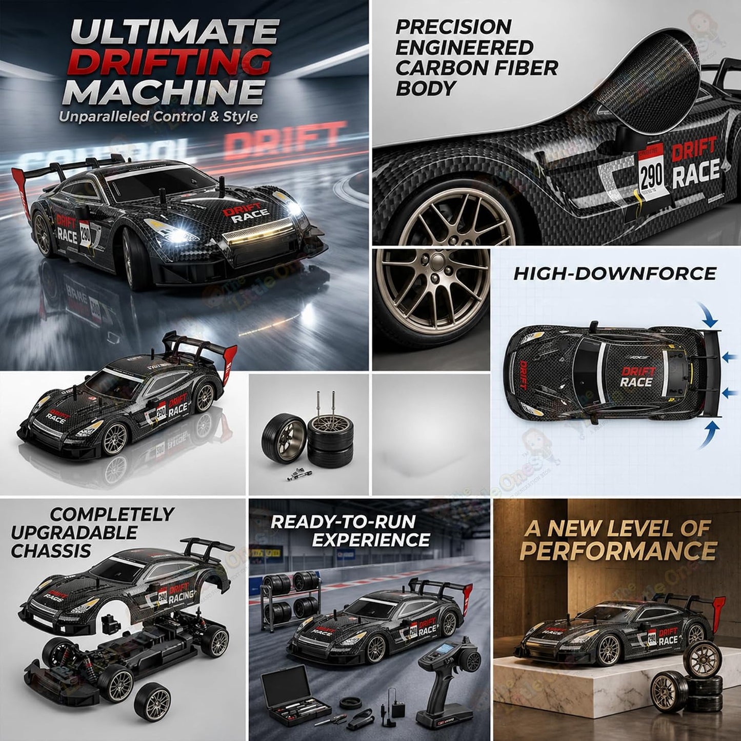 T.O.T 1:16 RC DRIFT CAR - VORTEX DRIFTER