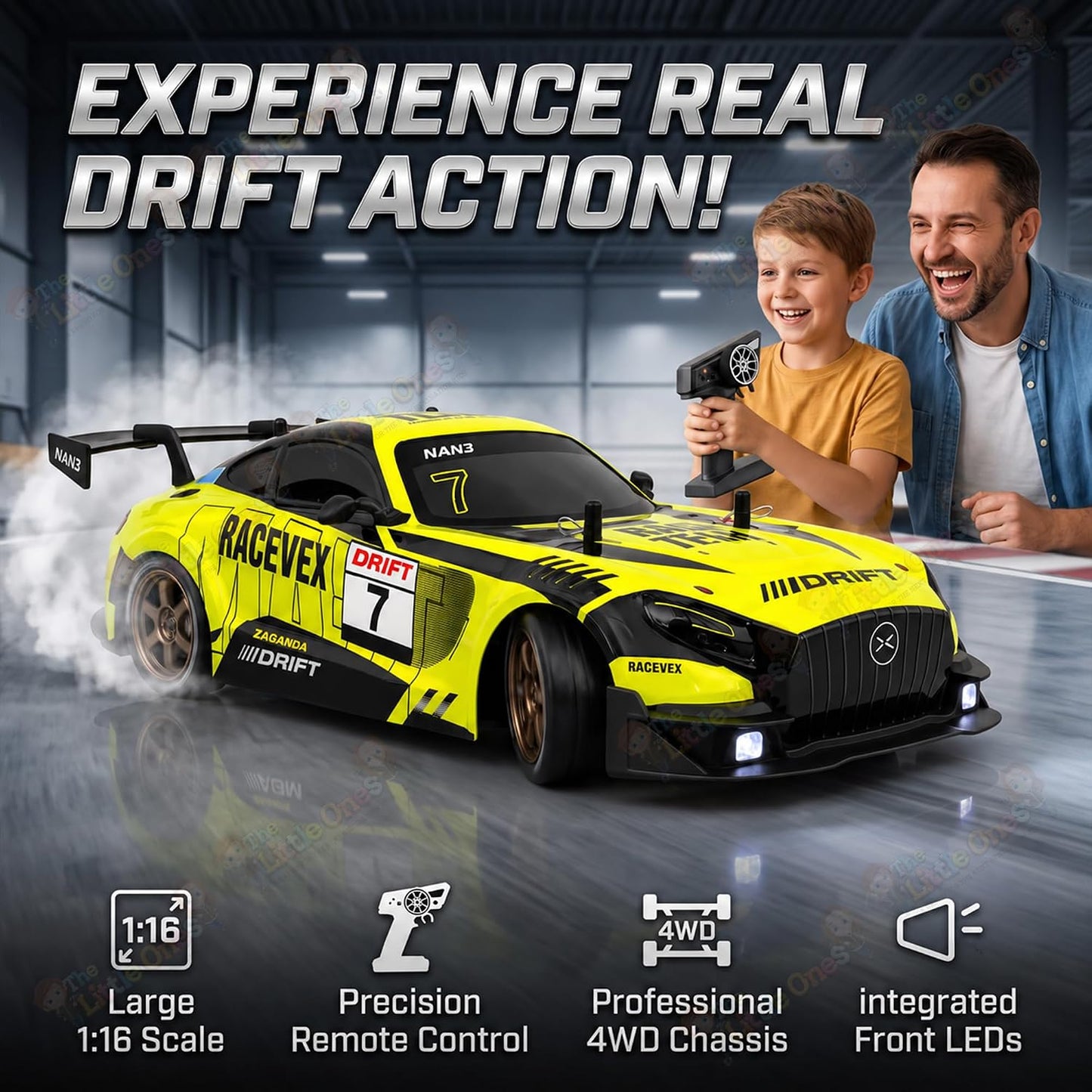 T.O.T 1:16 RC DRIFT CAR - HYPER DRIFT