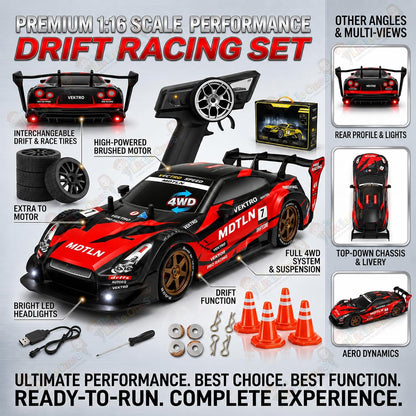 T.O.T 1:16 RC DRIFT CAR - TURBO DRIFT
