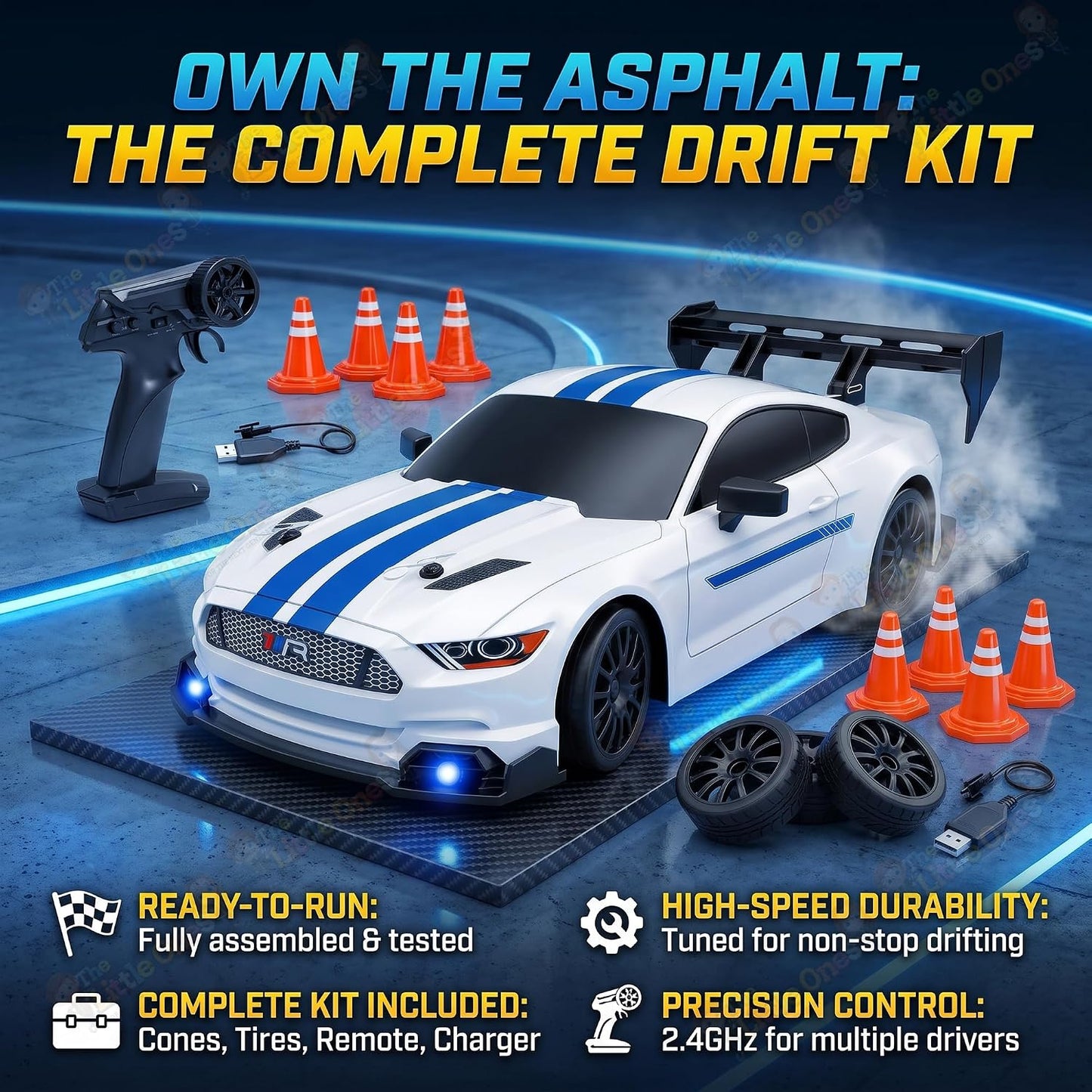 T.O.T 1:24 RC DRIFT CAR - DRIFTER X