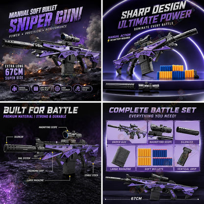 T.O.T DART BLASTER - SHADOW STRIKE