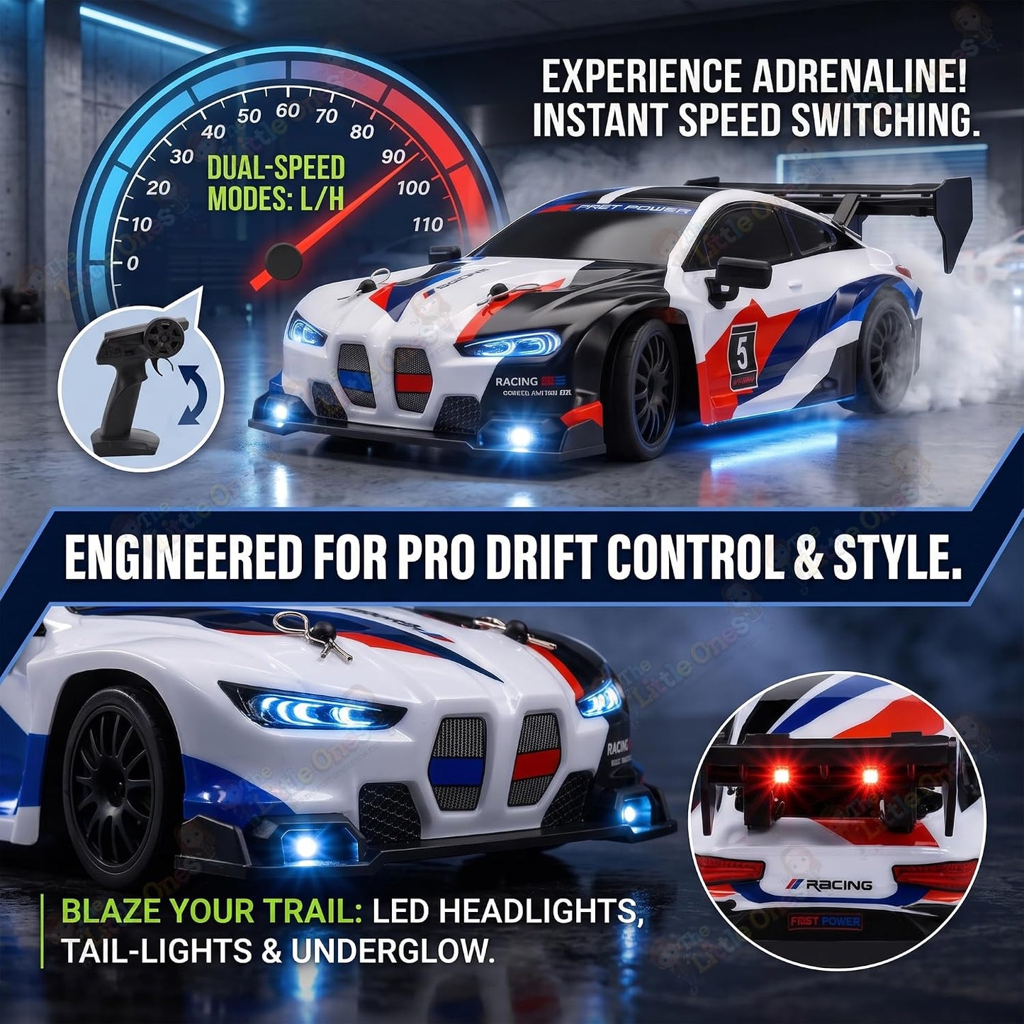 T.O.T 1:24 RC DRIFT CAR - STORM X