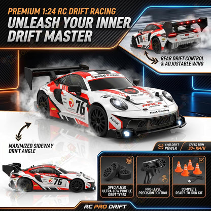T.O.T 1:24 RC DRIFT CAR - APEX RACER