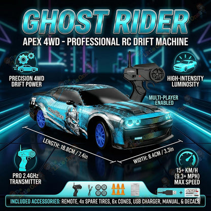 T.O.T 1:24 RC DRIFT CAR - RUSH DRIFT PRO
