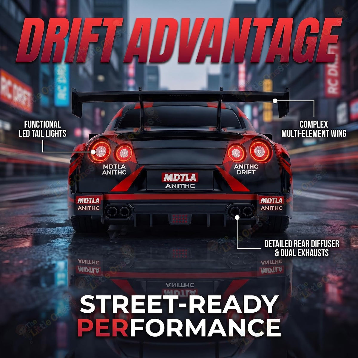 T.O.T 1:24 RC DRIFT CAR - BLAZE X DRIFT