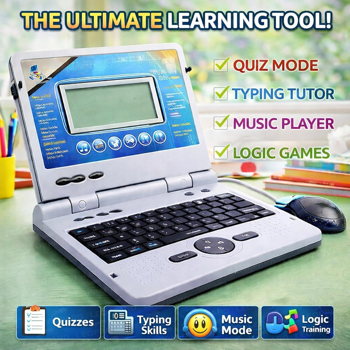 T.O.T EDUCATIONAL TOY - KIDS LAPTOP