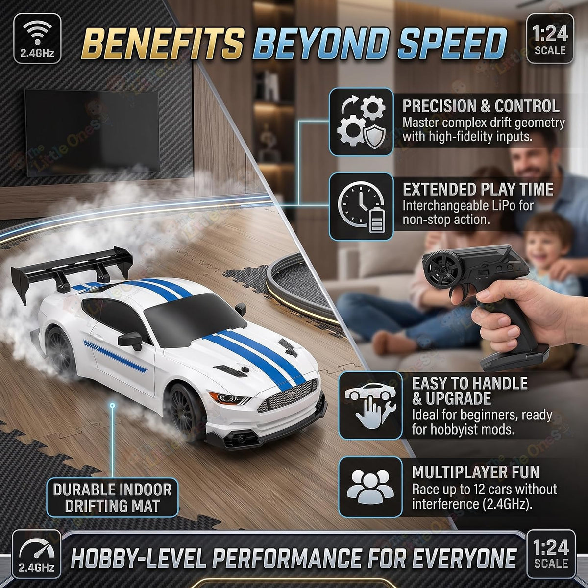 T.O.T 1:24 RC DRIFT CAR - DRIFTER X