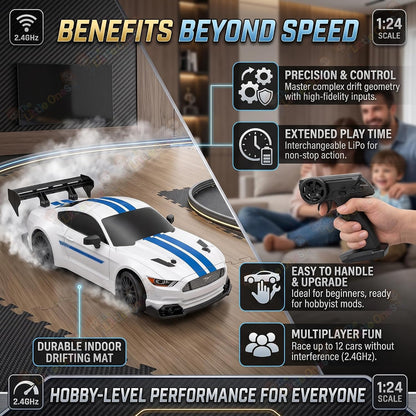T.O.T 1:24 RC DRIFT CAR - DRIFTER X