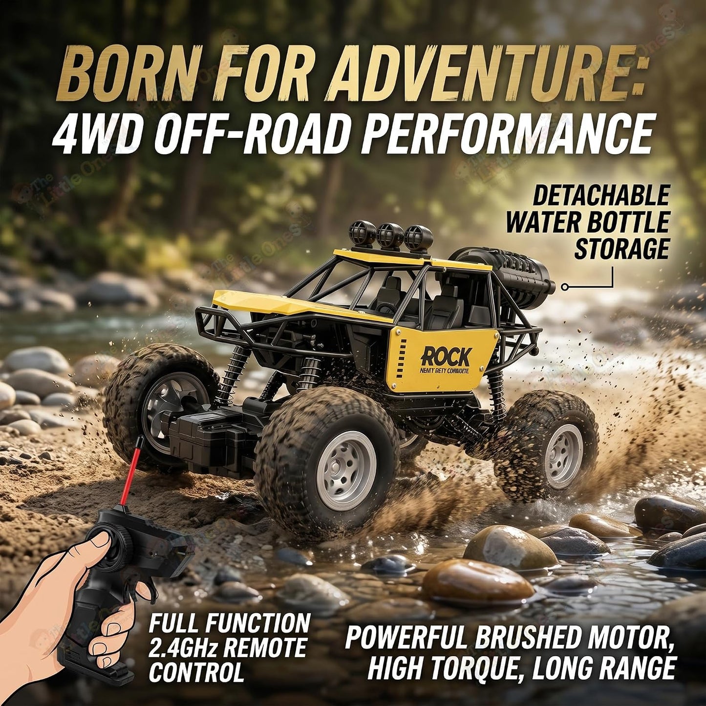 T.O.T RC OFF ROAD CRAWLER - MUDRAGE CRAWLER