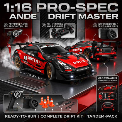 T.O.T 1:16 RC DRIFT CAR - TURBO DRIFT