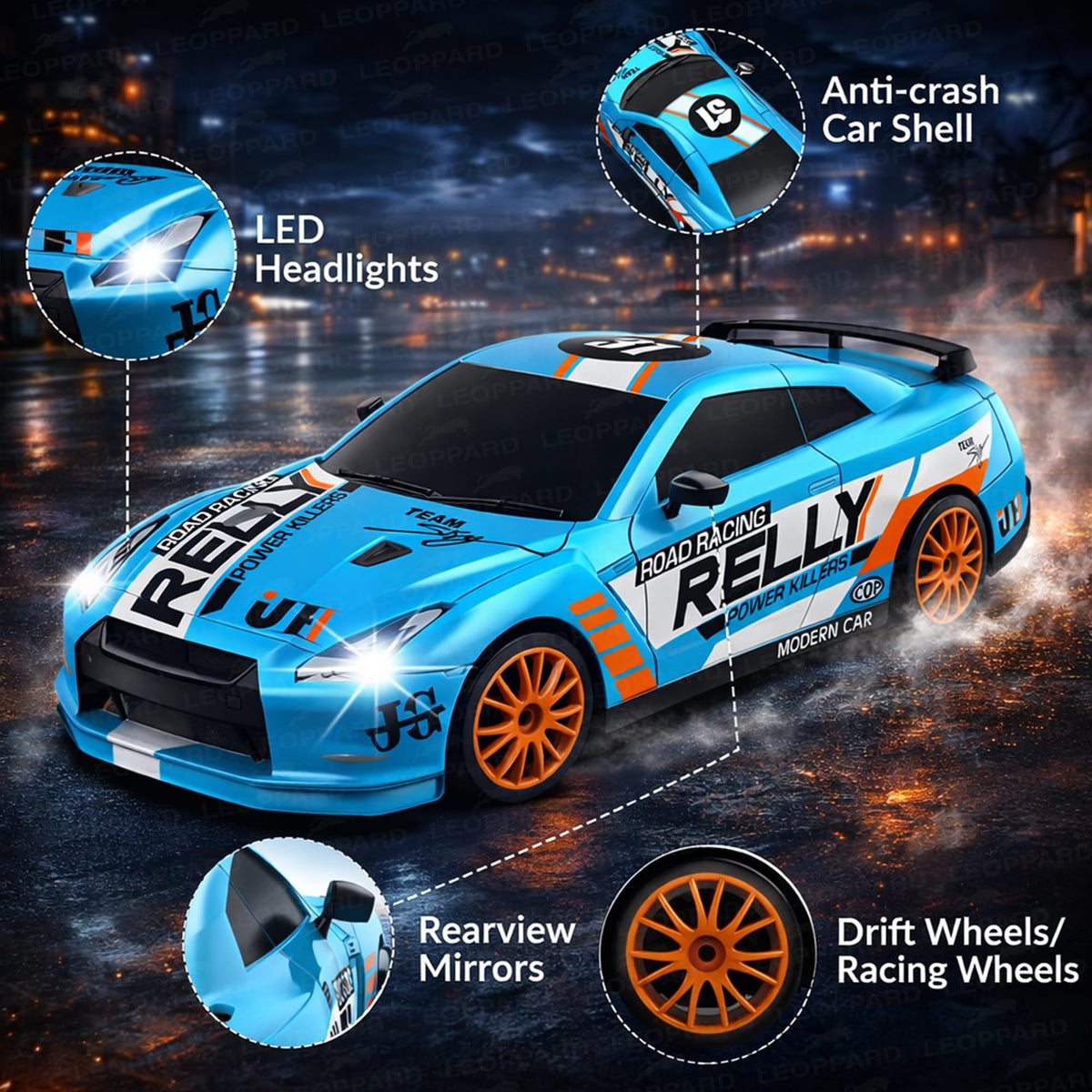 T.O.T 1:24 RC DRIFT CAR - DRIFTKING PRO