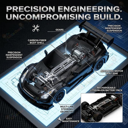 T.O.T 1:24 RC DRIFT CAR - SHADOW DRIFT