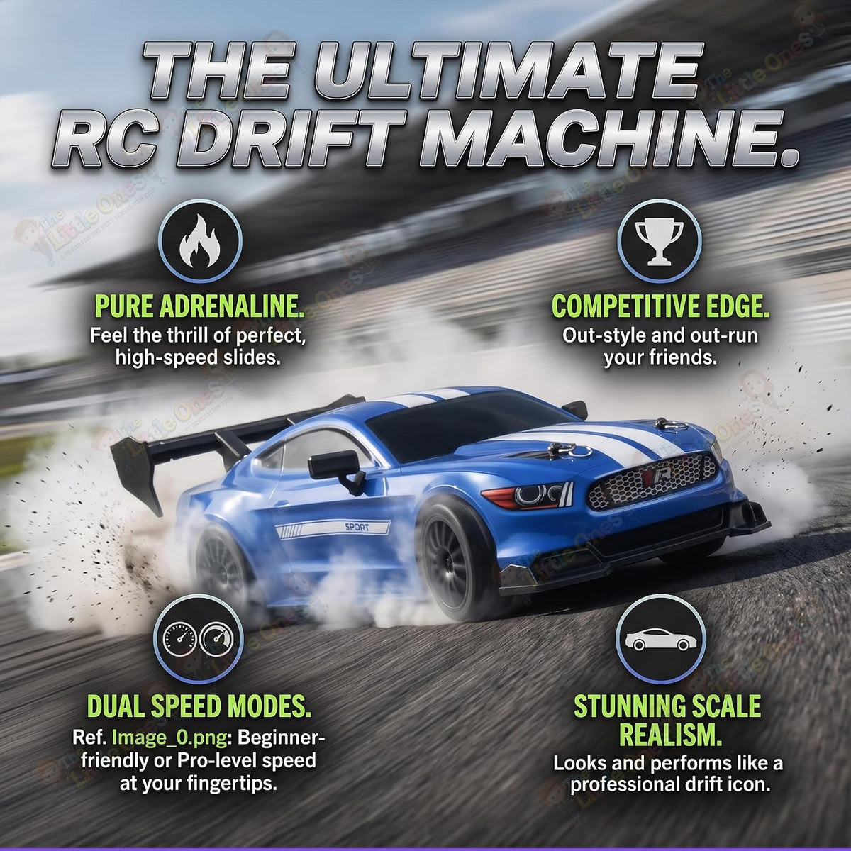 T.O.T 1:24 RC DRIFT CAR - RACERX