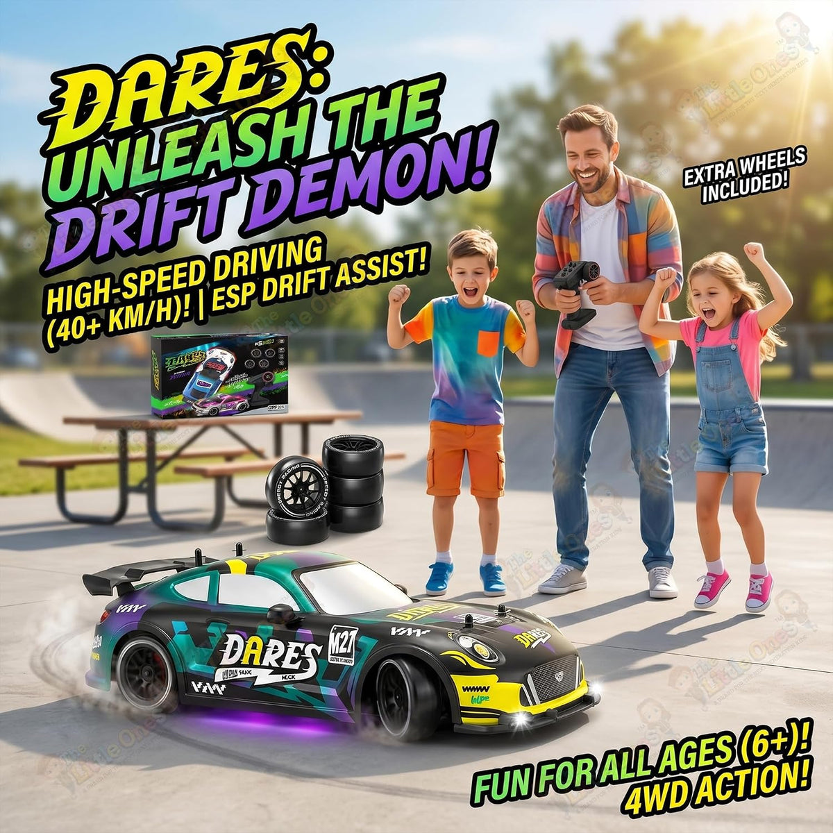 T.O.T 1:16 RC DRIFT CAR - LIGHTSTORM DRIFT
