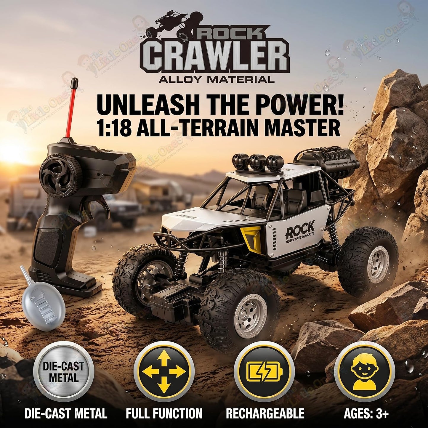 T.O.T RC OFF ROAD CRAWLER - MUDRAGE CRAWLER