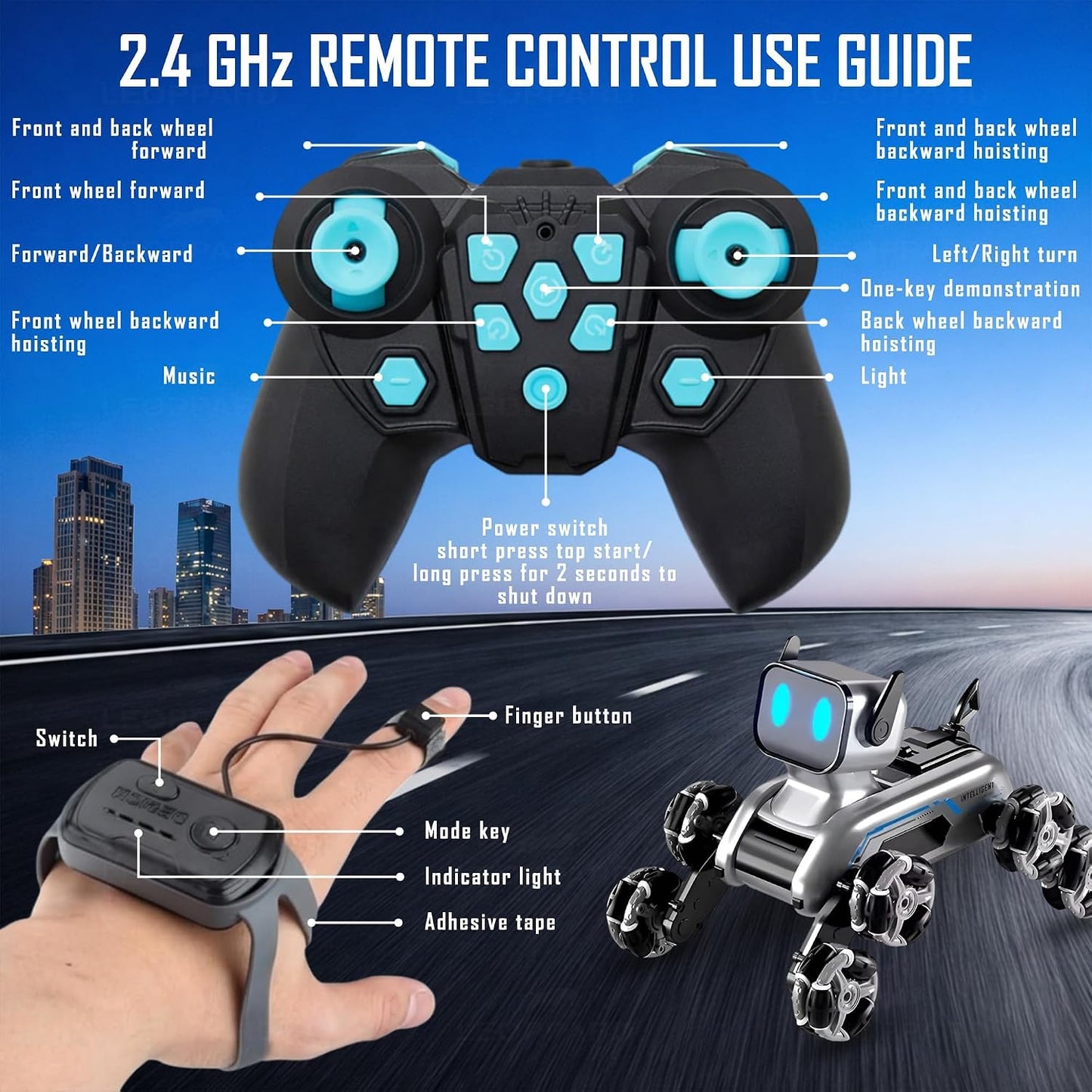 T.O.T RC ROBOT - ROBOT DOG
