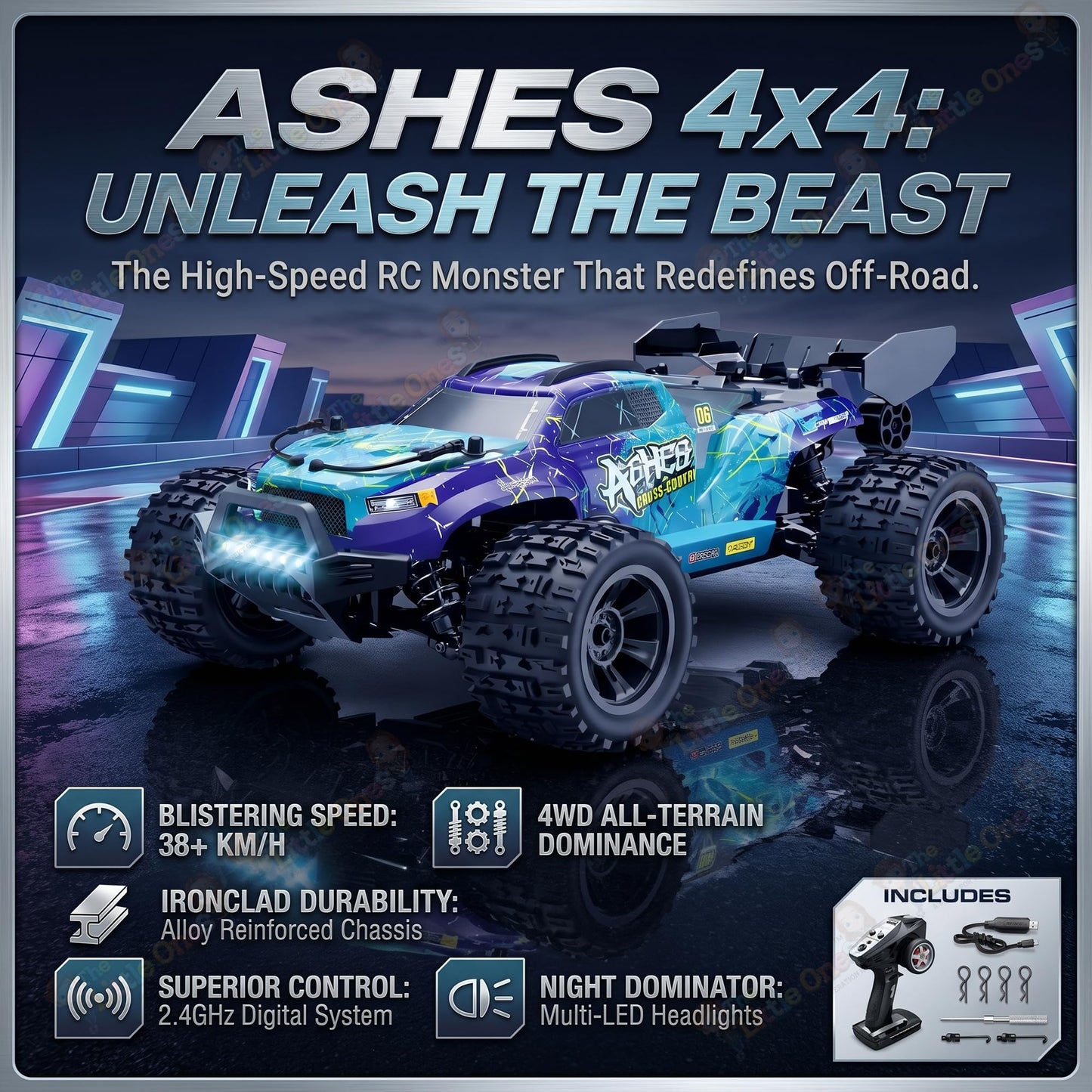 T.O.T 1:18 RC PURE HOBBY GRADE DRIFT CAR - ASHES X4